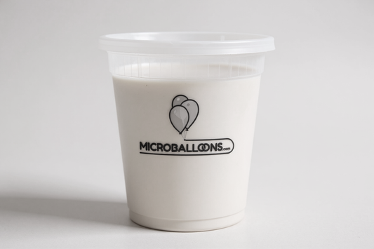 1 Quart Premium Glass Microballoons - Silane-Coated